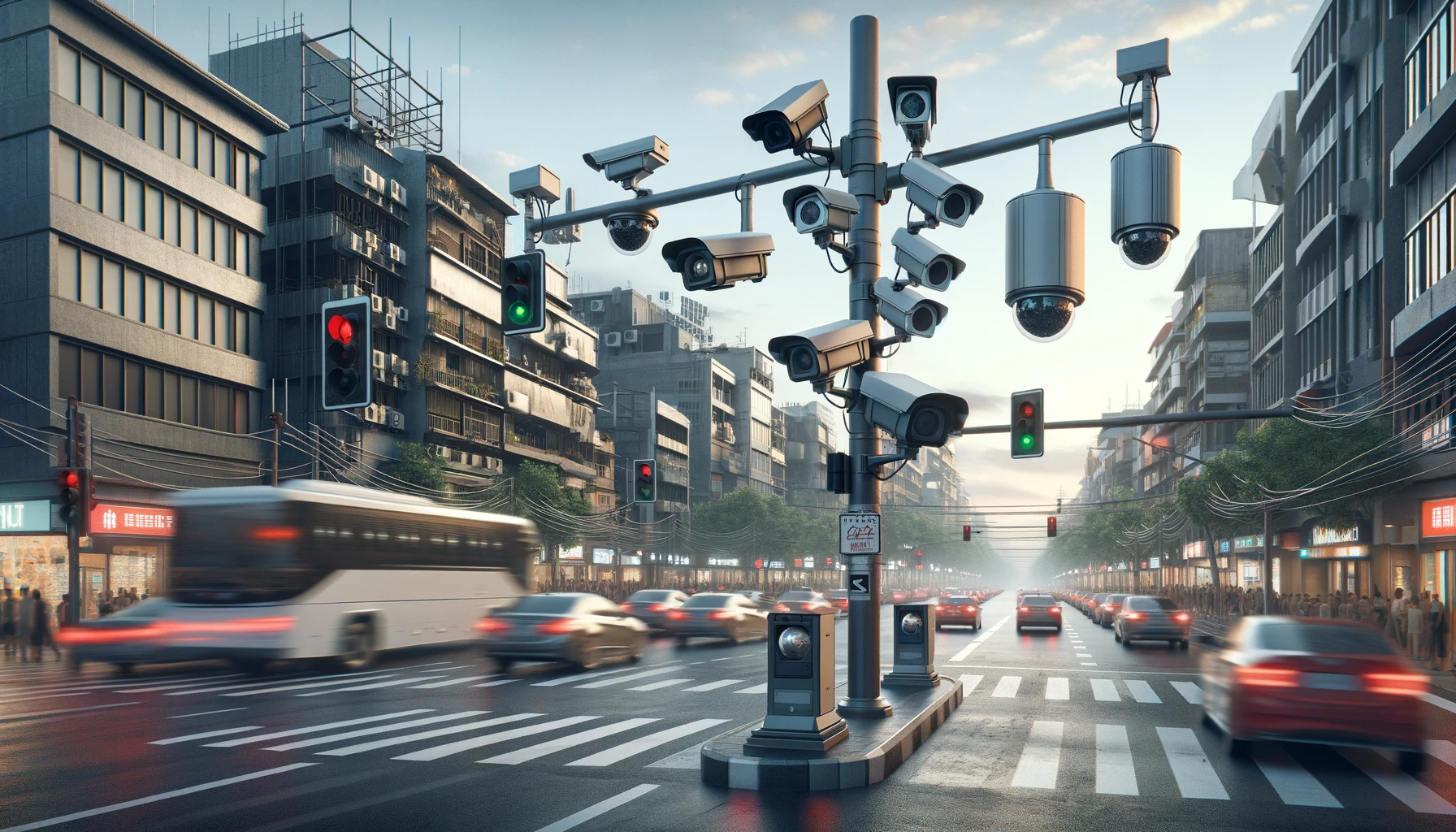 Tipos de Cameras de monitoramento de trafego
